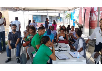 Feira da Solidariedade promovida pelo Sindipetro Bahia cadastra quase 300 doadores de medula óssea