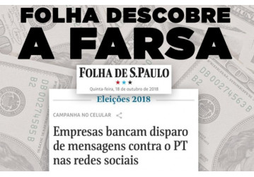 Jornal denuncia caixa 2 na campanha de Bolsonaro