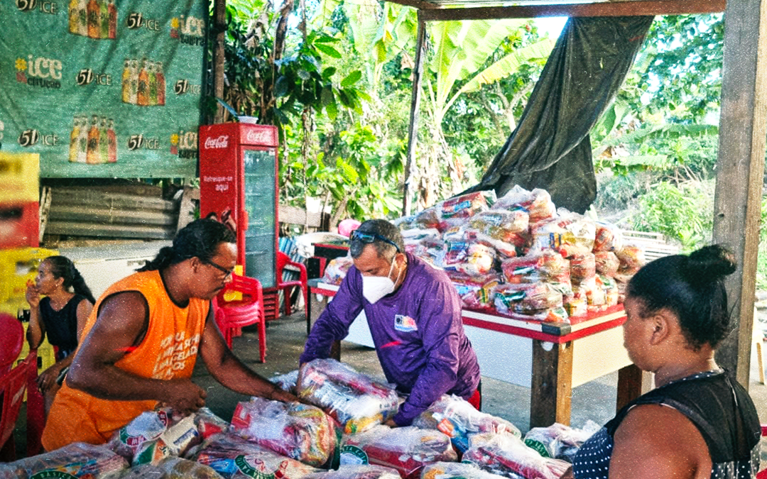 Em ação da CUT Bahia, o Sindipetro presta solidariedade às famílias atingidas pelas fortes chuvas em Itabuna