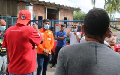 Trabalhadores da Elfe continuam resistindo e lutando contra o descumprimento da legislação trabalhista pela empresa