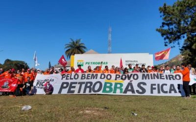 Petroleiros comemoram suspensão da venda da Regap