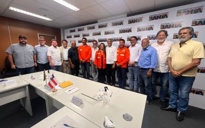 Diretoria do Sindipetro Bahia participou de reunião com Governador Jerônimo Rodrigues para apresentação da pauta para a indústria do petróleo na Bahia