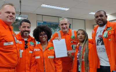 Sindipetro-Ba entrega carta de reivindicação a presidente da Transpetro