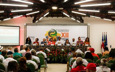 “ A reconstrução da Petrobrás e do Brasil caminham de mãos dadas” afirmam petroleiros baianos na abertura do XII Congresso da categoria