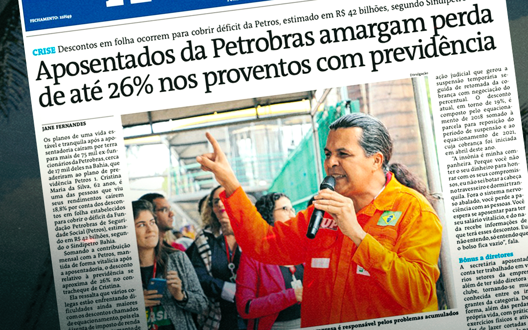 Sindipetro-Ba denuncia danos do equacionamento na imprensa baiana