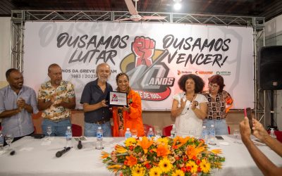Greve de 1983 – Evento político destaca importância de manter viva a memória e a história da categoria petroleira