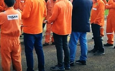 Trabalhadores do contrato de monitoramento de campo e estação da Telsan rejeitam proposta para o ACT