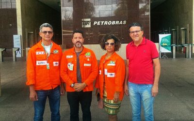 Sindipetro-Ba e FUP se reúnem com gerência da UN-BA para tratar de diversos assuntos de interesse da categoria petroleira