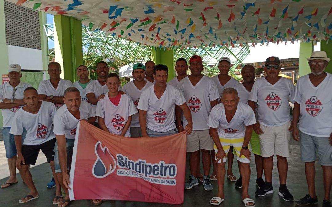Times do Sindipetro-Ba conquistam 1º e 2º lugar do torneio de baralho e dominó da 2ª Copa CUT