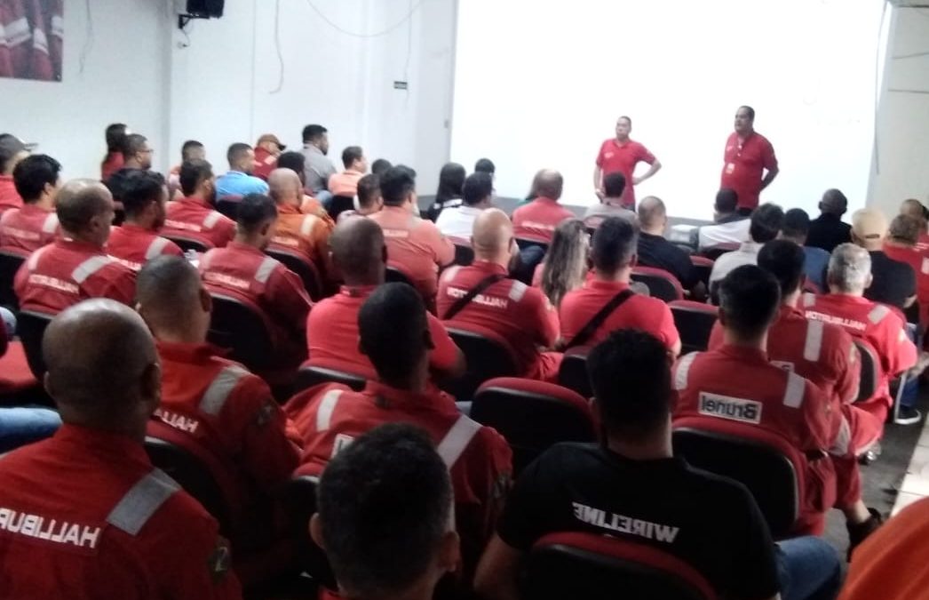 RECUSADA: Trabalhadores da Halliburton rejeitam contraproposta apresentada pela empresa No entanto, a proposta de filiação coletiva ao Sindipetro-Ba foi aprovada