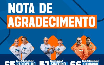 Nota de agradecimento