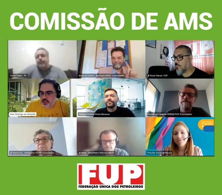 Direção da FUP cobra na Comissão da AMS as pendências do atual ACT