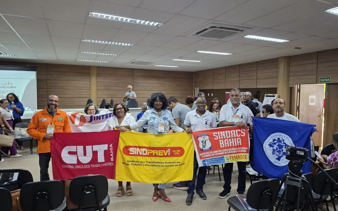 Sindipetro Bahia participa de encontro sobre saúde do trabalhador e da trabalhadora