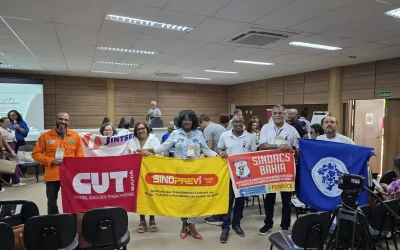 Sindipetro Bahia participa de encontro sobre saúde do trabalhador e da trabalhadora