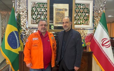 Diretor do Sindipetro Bahia e da FUP se reúne com embaixador do Irã para estabelecer canal de diálogo sobre relações trabalhistas e soberania energética