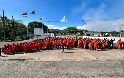 A Bahia não está à Venda: categoria petroleira segue se manifestando contra a privatização dos campos de produção do estado