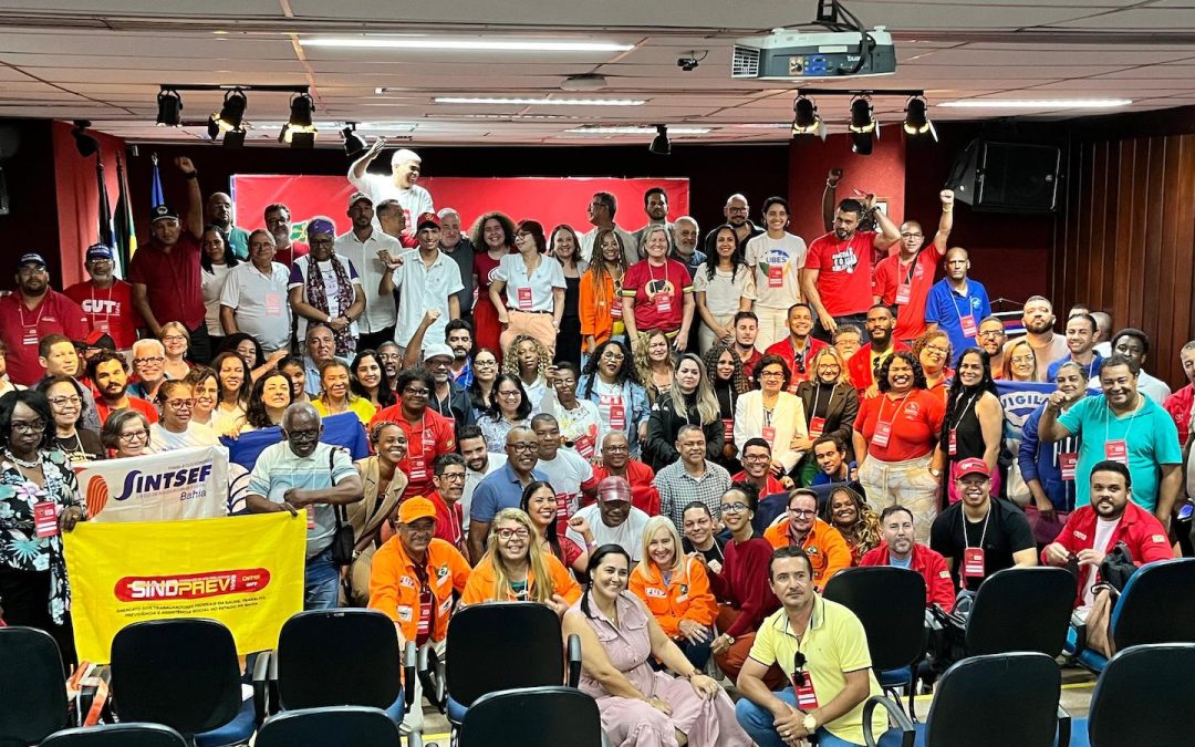 Sindipetro Bahia marca presença na 13ª Plenária Estatutária da CUT-BA
