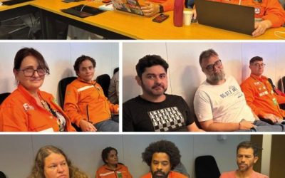 ACT 2025: Defesa da vida e combate às violências no trabalho são temas da sétima reunião de apresentação da pauta da categoria