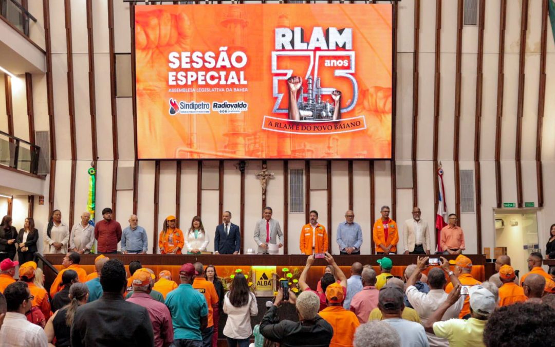 Petroleiros e petroleiras defendem reestatização da RLAM em sessão especial na ALBA
