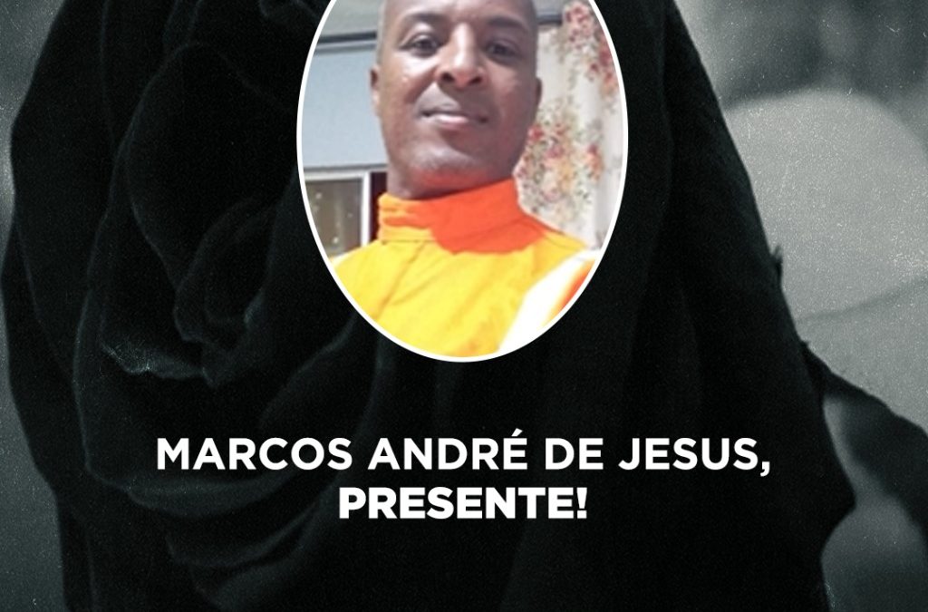 Nota de pesar: falecimento de Marcos André de Jesus