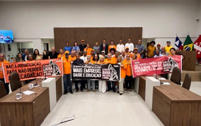 Polo Bahia: Sindipetro participa de audiência pública sobre importância do petróleo em Passé