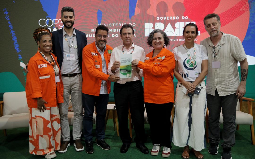 COP30: FUP cobra soberania e participação social na transição energética