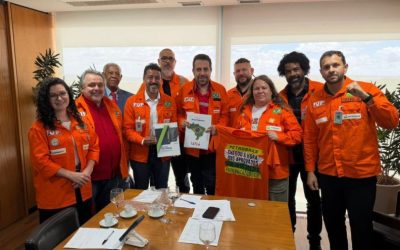 Em reunião com o ministro Boulos, FUP cobra interlocução do governo para fazer avançar as pautas da categoria