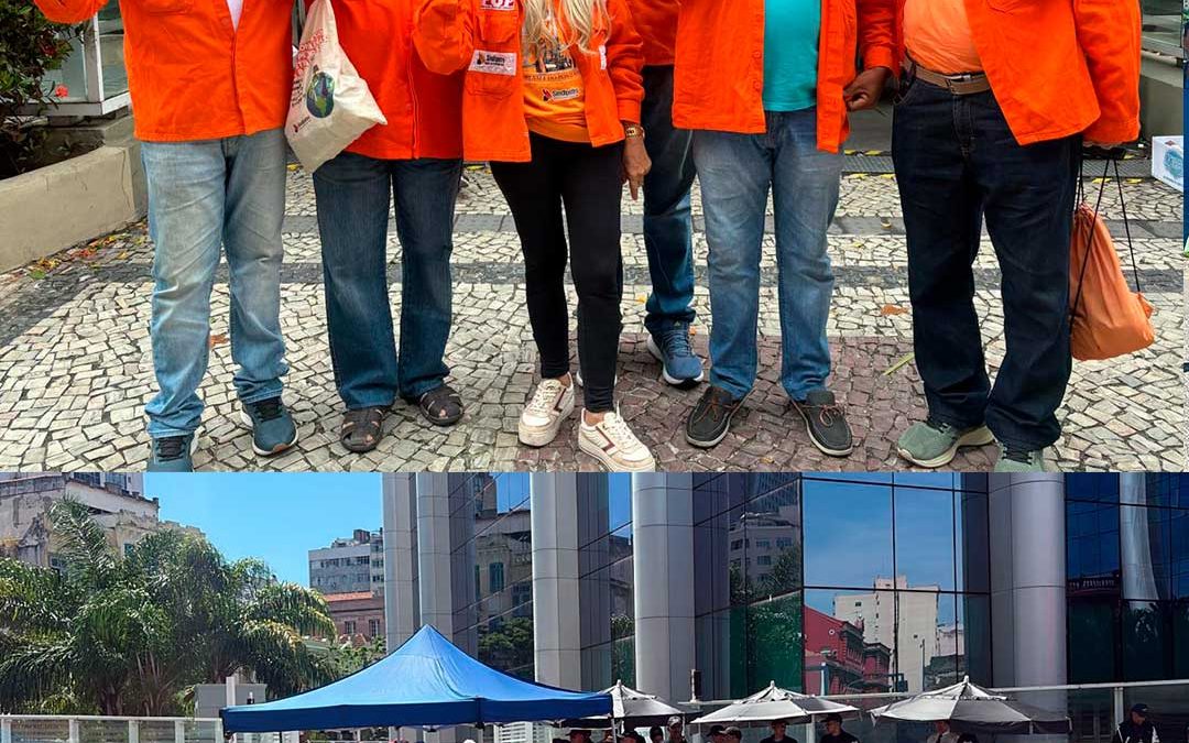 Vigília no Edisen (RJ) pelo fim dos PEDs completa 7 dias