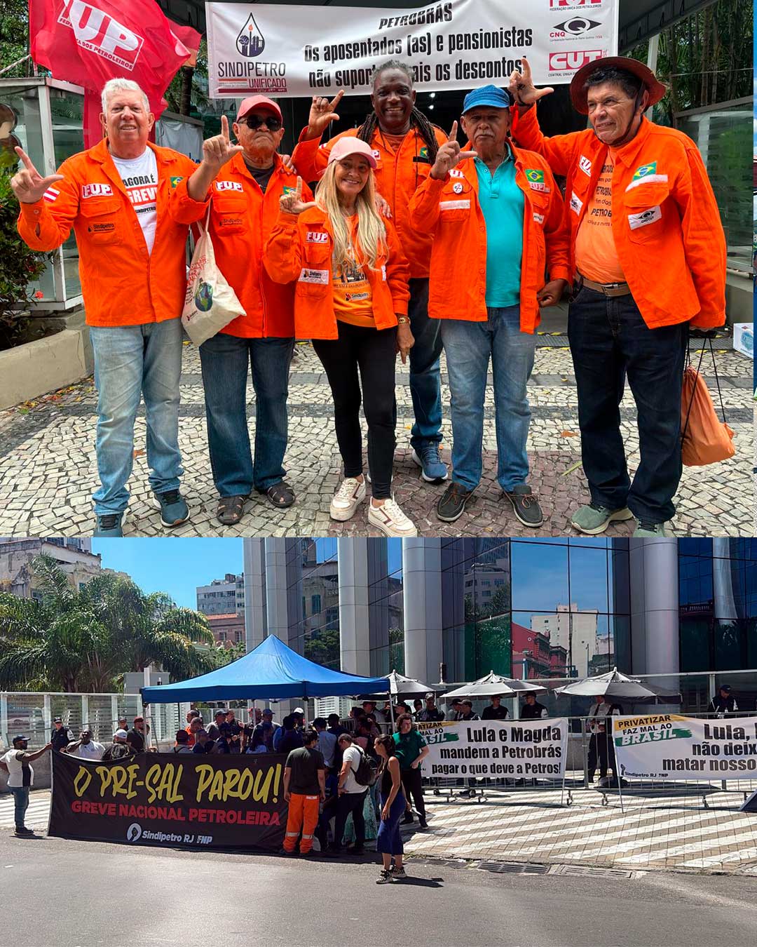 Vigília no Edisen (RJ) pelo fim dos PEDs completa 7 dias