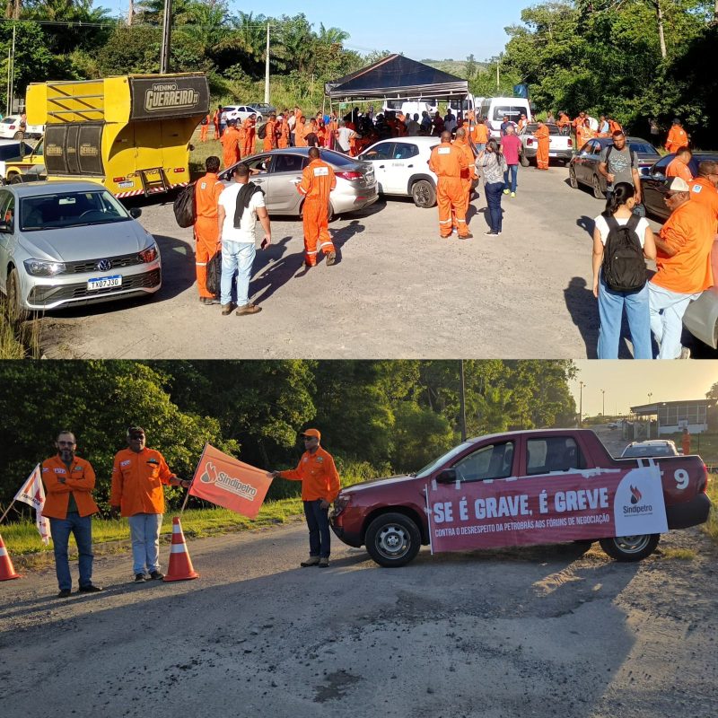Greve petroleira chega ao quarto dia na Bahia com novas adesões na EVF e no Parque São Sebastião.