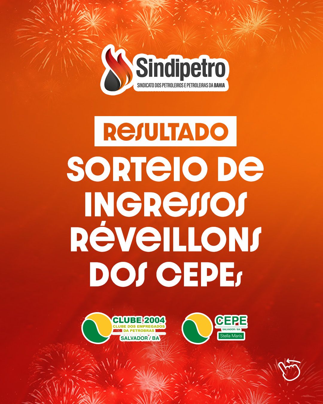 Sindipetro Bahia sorteia pares de ingressos para  Réveillons dos CEPEs