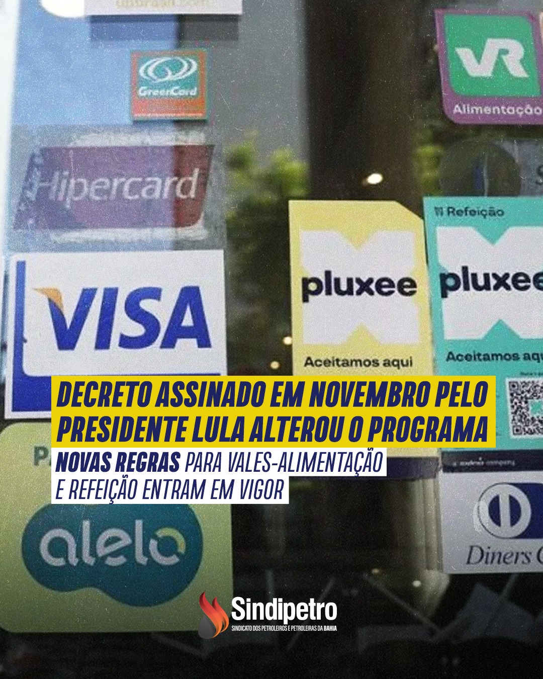 Novas regras para vales-alimentação e refeição entram em vigor