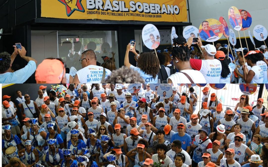 Espaço Brasil Soberano é inaugurado no Rio Vermelho com cortejo para Yemanjá