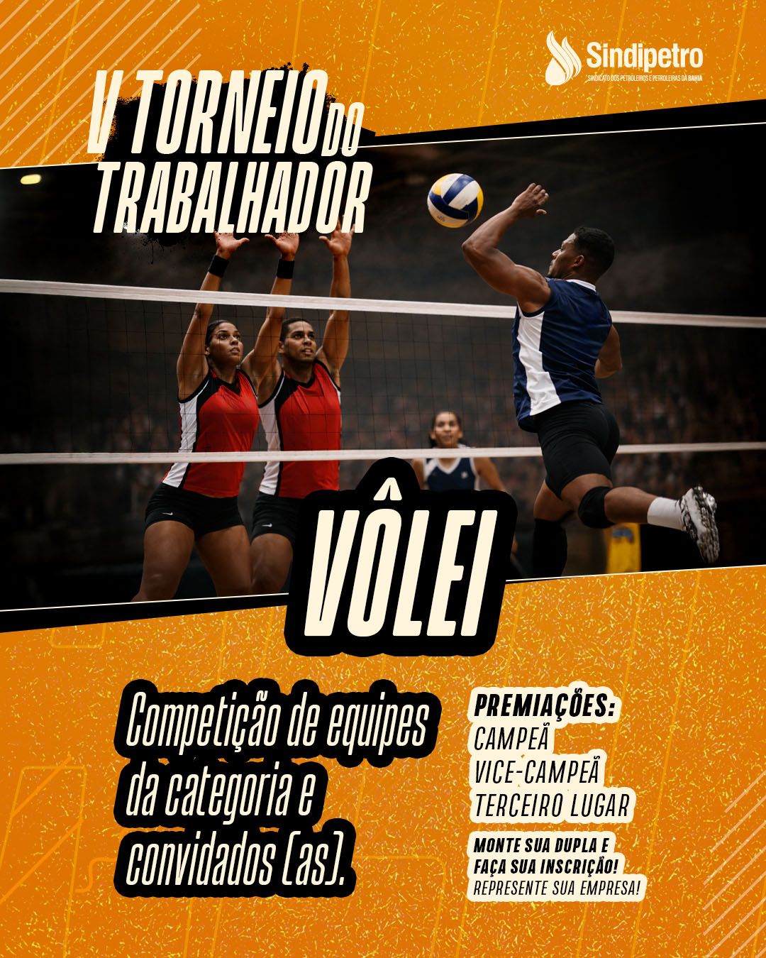🏐 REGULAMENTO: TORNEIO DE VÔLEI DOS PETROLEIROS E DAS PETROLEIRAS