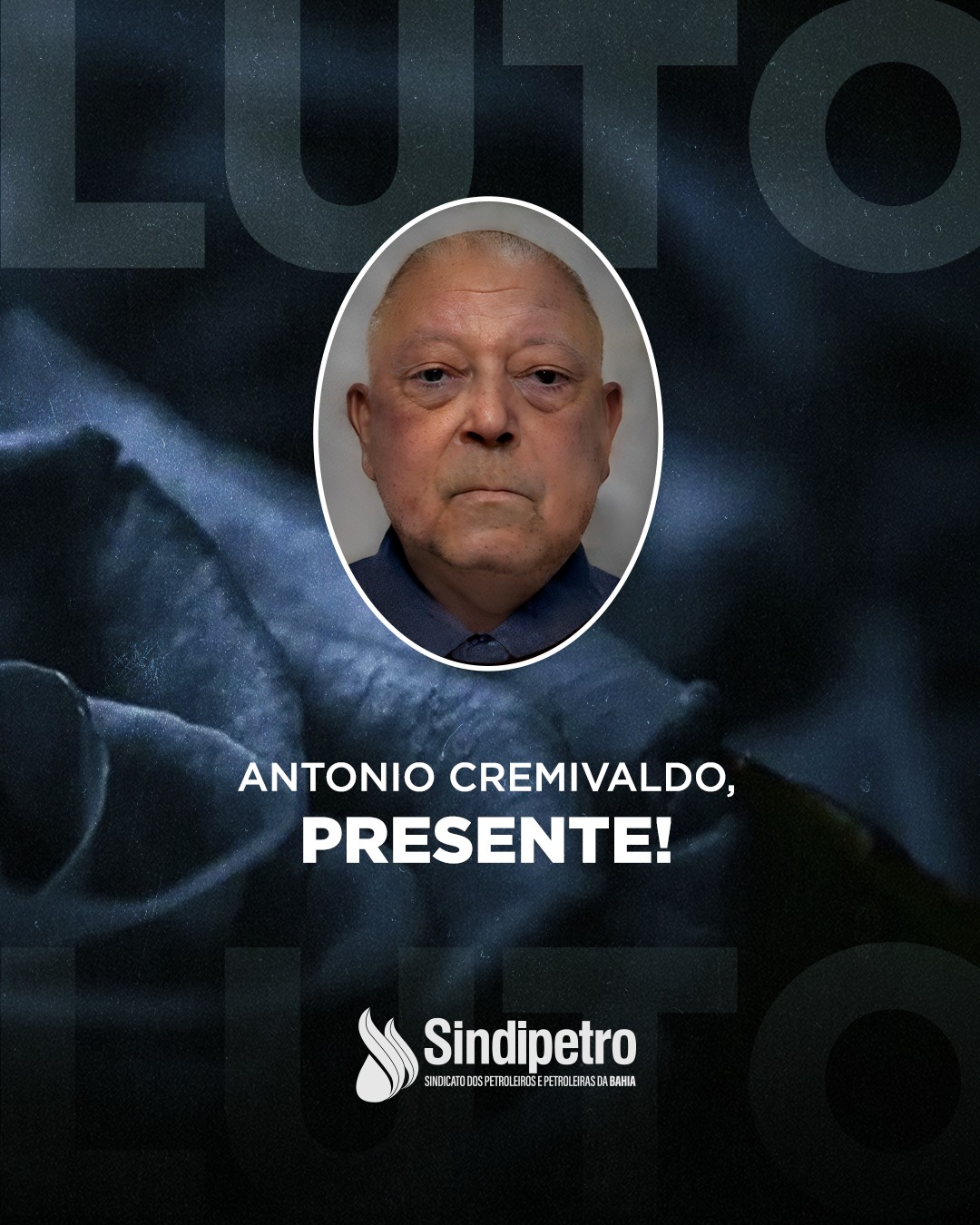 Nota de pesar: falecimento de Antônio Cremivaldo