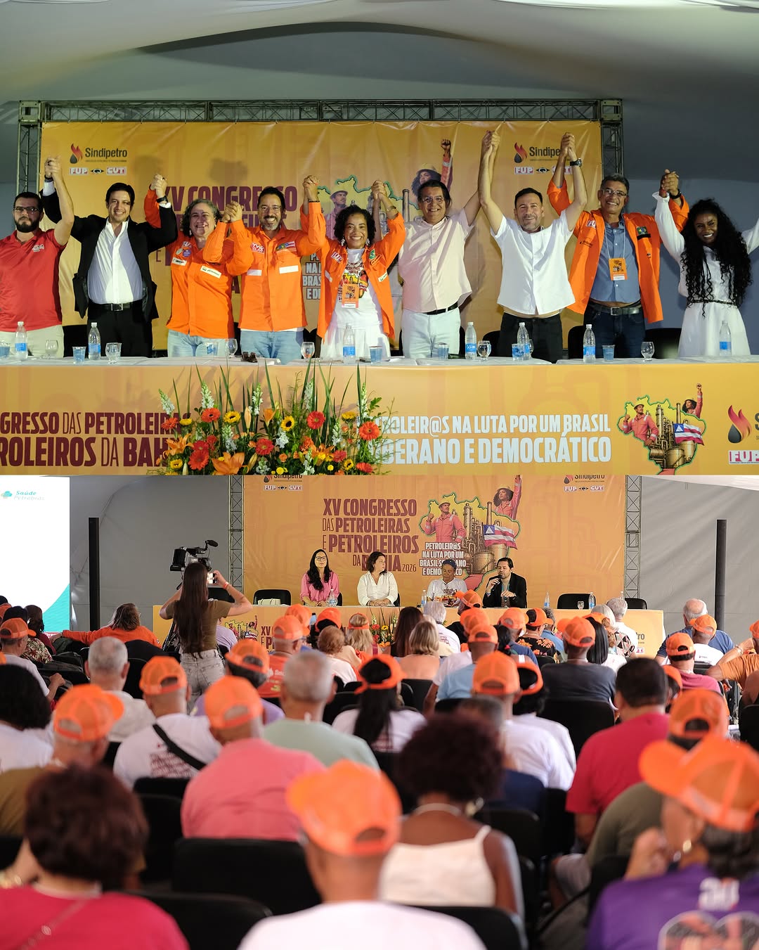 XV Congresso das Petroleiras e dos Petroleiros da Bahia reúne categoria para debater sobre soberania nacional, transição energética e os desafios da categoria