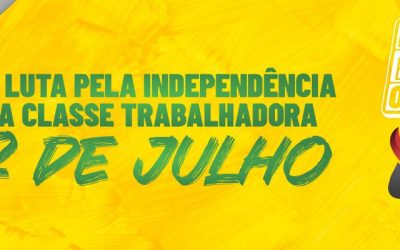 2 de Julho: Petroleiros fortalecem a campanha Reestatiza, Brasil!