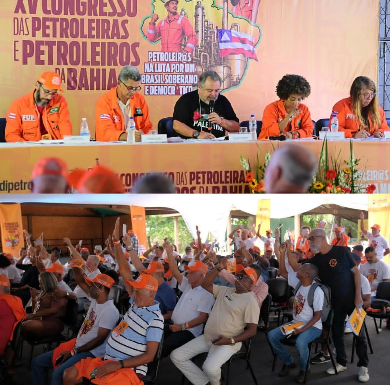 Sindipetro Bahia conclui XV Congresso com debate de teses para CONFUP