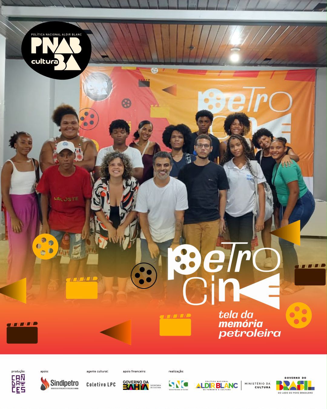 PetroCine leva cinema e reflexão sobre igualdade, respeito e cidadania a jovens do Pronasci Juventude