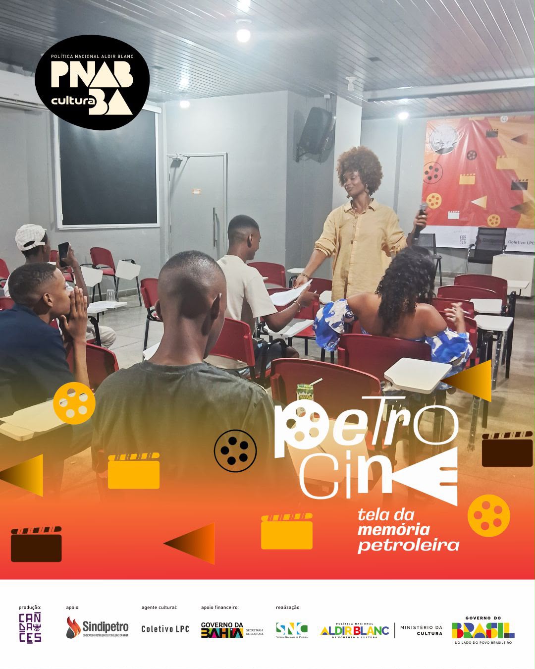 Cinedebate e poesia inspiram juventude do Pronasci a protagonizar mudanças por meio da arte e da cidadania