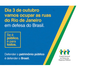 Cresce pelo Brasil mobilizações em defesa do patrimônio público