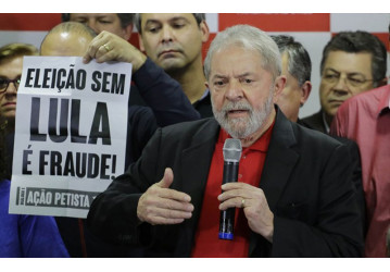 Lula: 'Quero reivindicar a indicação para disputar a eleição de 2018'