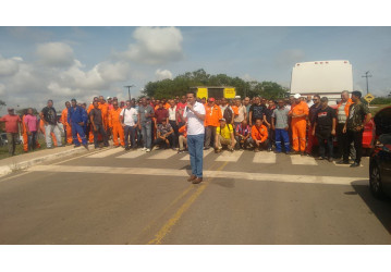 Petroleiros da Bahia participam do Dia de Luta contra a Reforma da Previdência