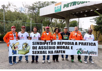 FAFEN – Sindipetro realiza ato contra assédio moral e sexual; confira o vídeo