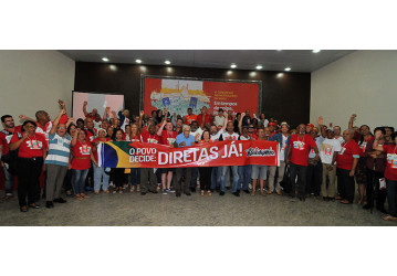 VI Congresso - Petroleiros da Bahia ressaltam orgulho de estarem do lado certo da história