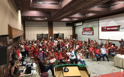 7º Congresso – AGE aprova alteração da mensalidade sindical para 1%, a partir de outubro