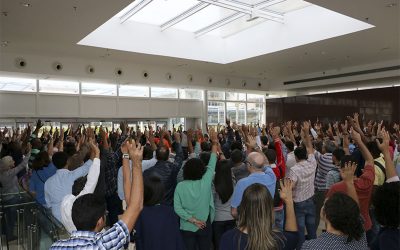Bahia – Sem nenhum voto contrário, categoria rejeita proposta da Petrobrás e aprova participação na greve geral de 14/06