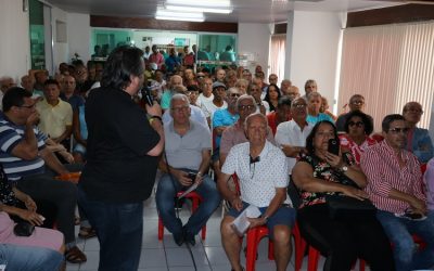 Primeira reunião da Caravana da Informação lota auditório do Sindipetro Bahia