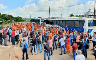 Bahia – Categoria inicia assembleias mostrando unidade e rejeitando contraproposta da Petrobrás para o ACT