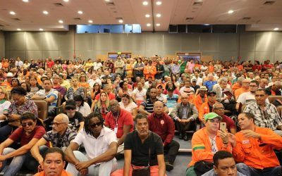 Comunidades de municípios situados no entorno da Petrobrás tiveram importante participação no ato em defesa da estatal